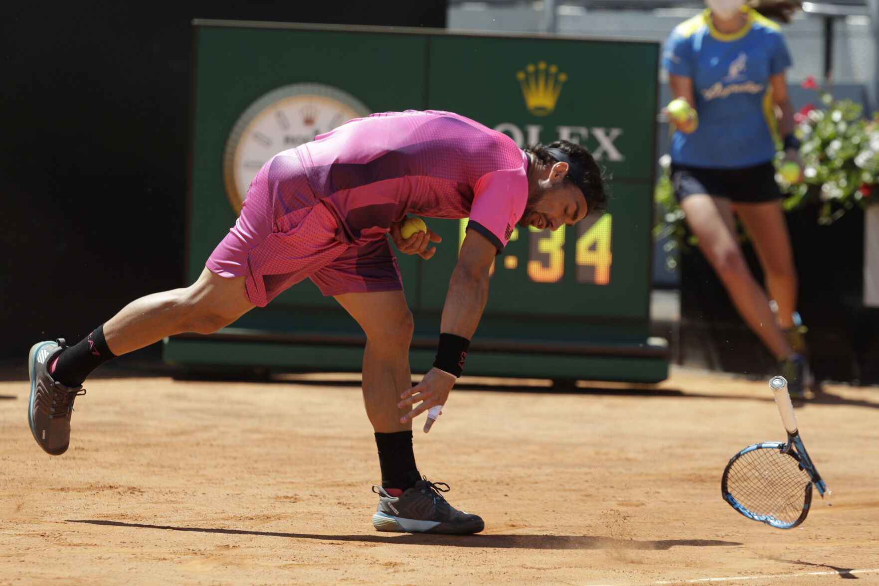 APTOPIX Italy Tennis Open